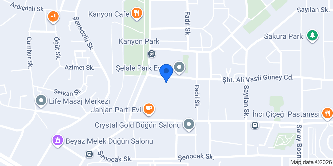 DentMeram Selçuklu Diş Kliniği konumu
