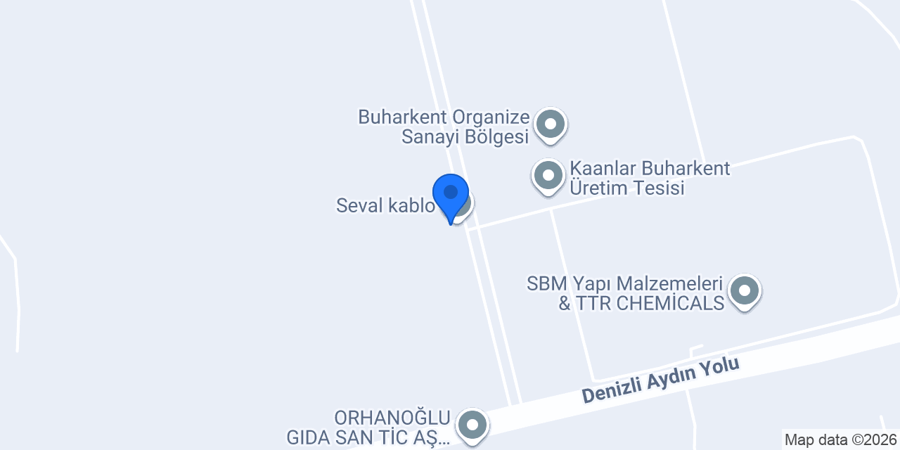 Seval kablo konumu
