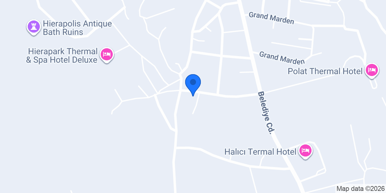 Samdan Termal Otel konumu