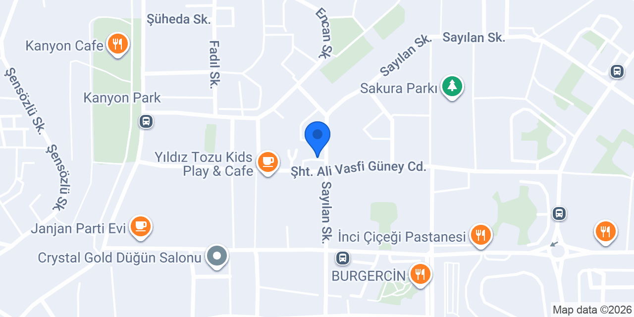 Diş Hekimi Rıdvan Çakıl konumu