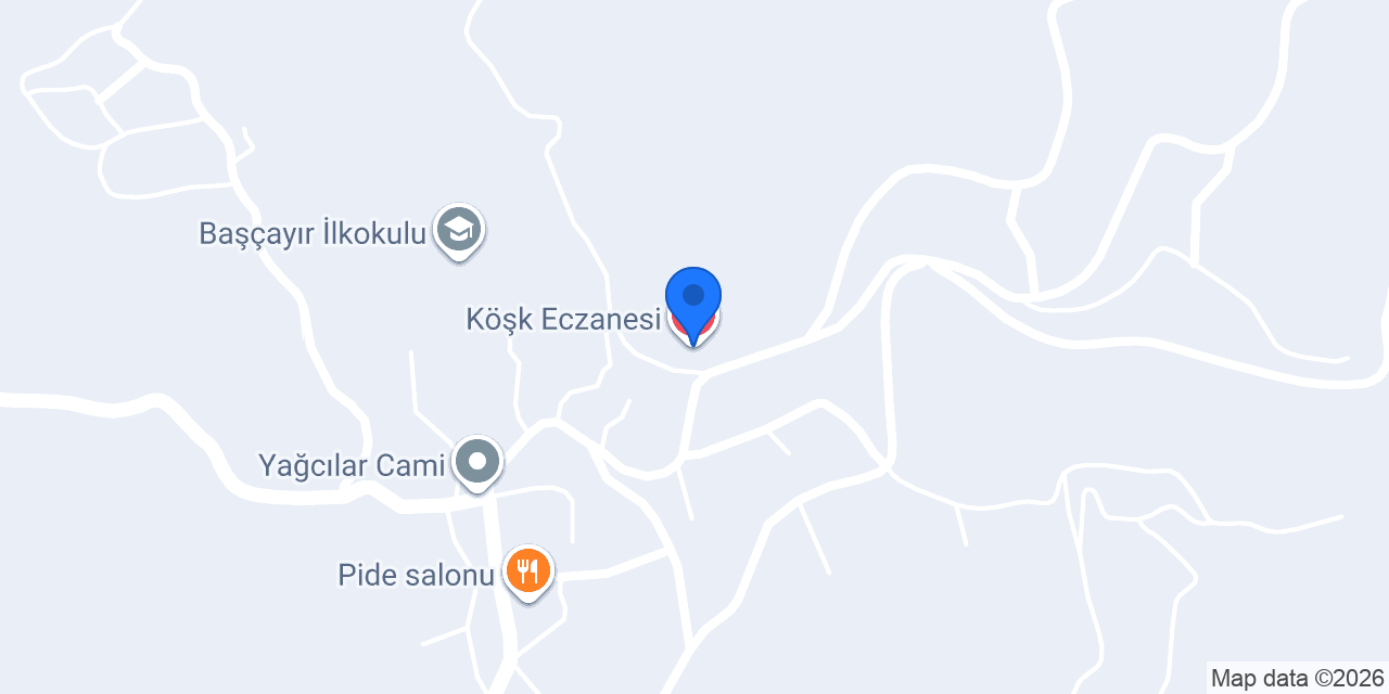 Köşk Eczanesi konumu