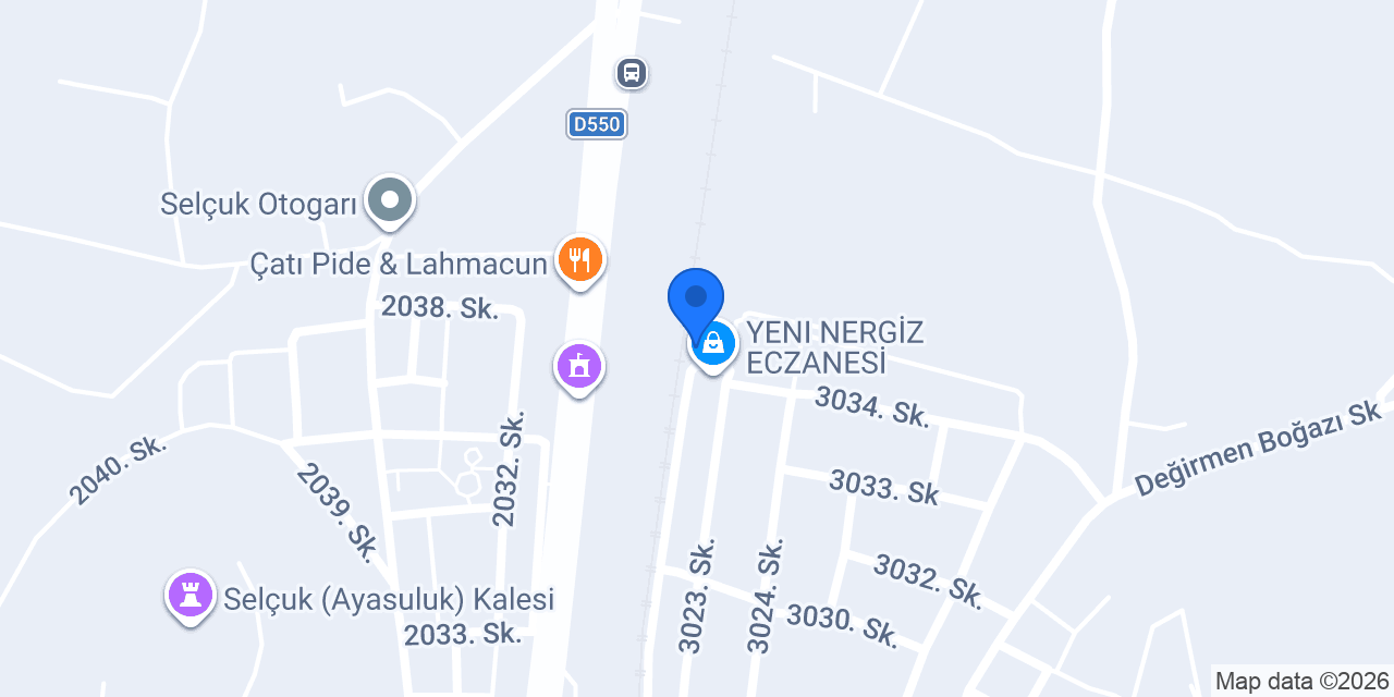 Selçuk 2 Nolu Aile Sağlık Merkezi konumu