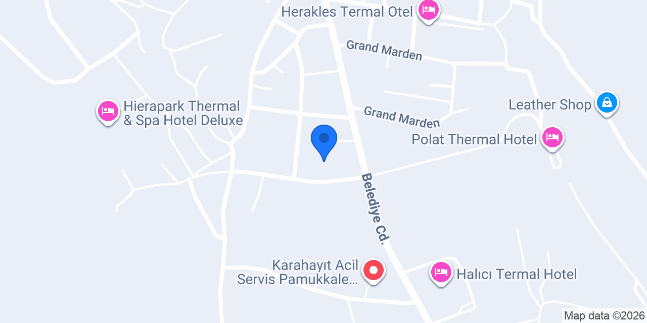 Özdemir Termal Hotel konumu