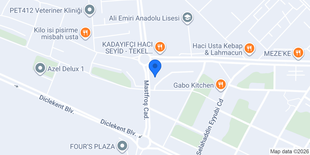 AKDEMİR ECZANESİ konumu