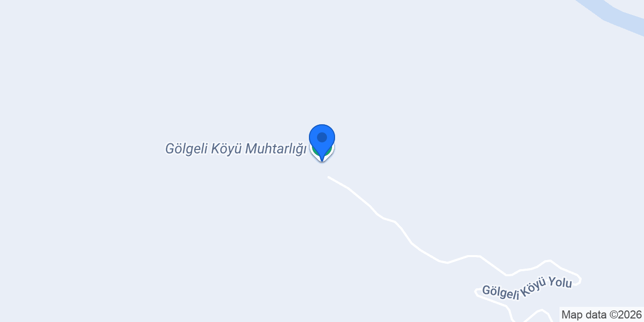 Gölgeli Köyü Muhtarlığı konumu