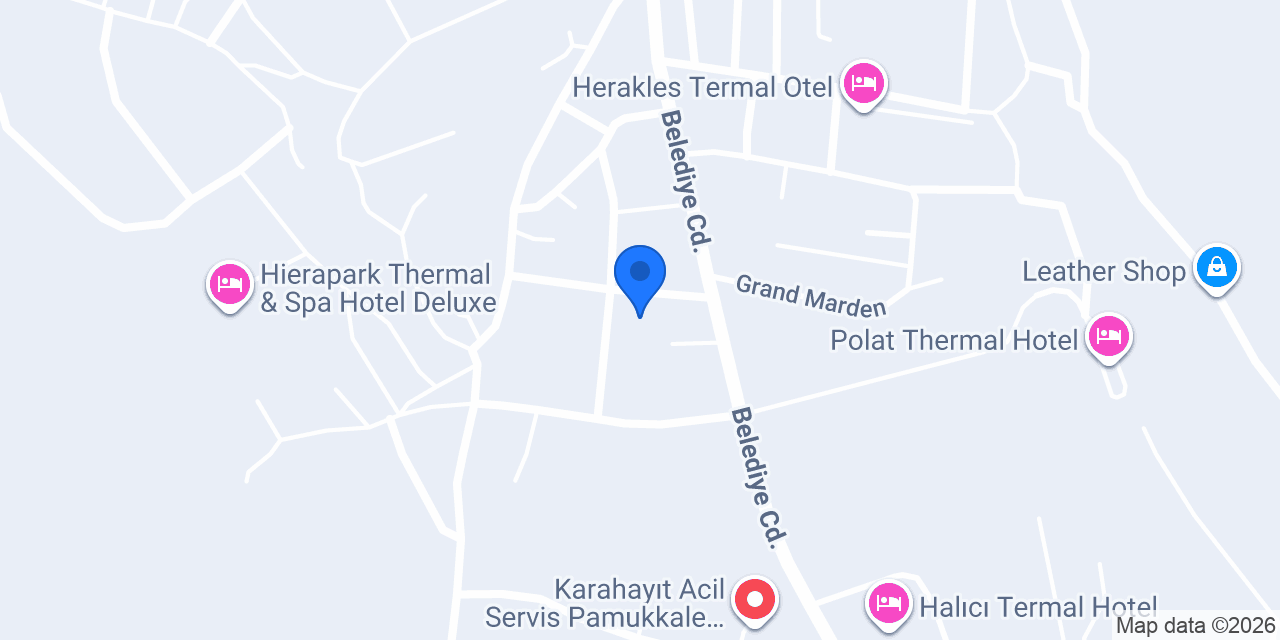 Topaloğlu Otel konumu