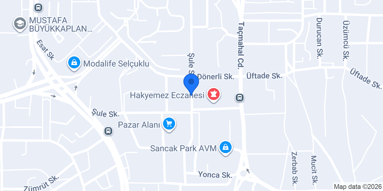 Zeki Altındağ Aile Sağlığı Merkezi konumu