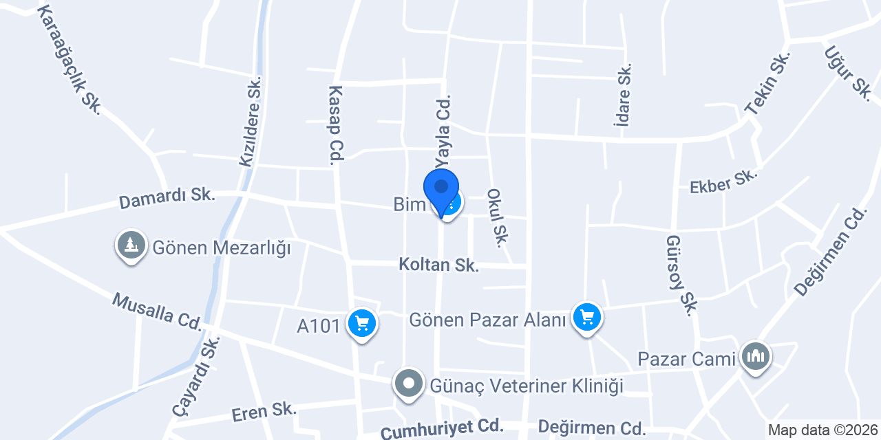 Alfa Tohum konumu