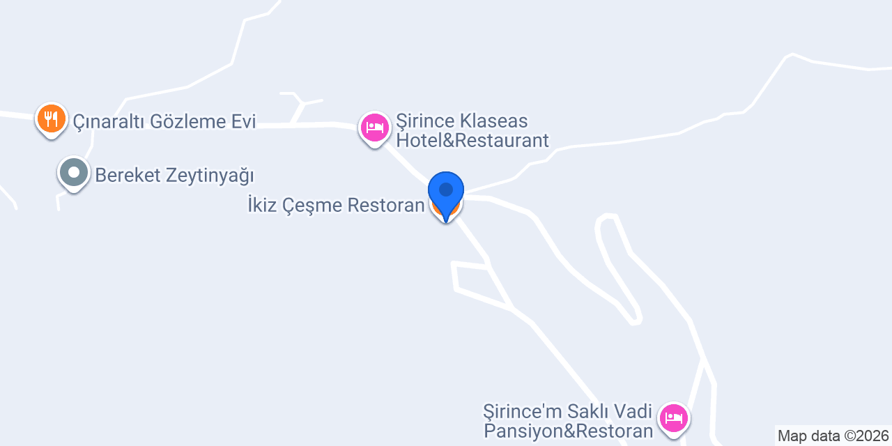 İkiz Çeşme Restoran konumu