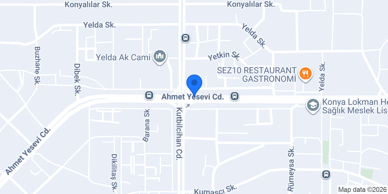 Konya Akşehir Çakıllar Aile Sağlığı Merkezi konumu