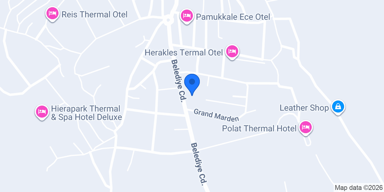 May Thermal Pamukkale Hotel konumu