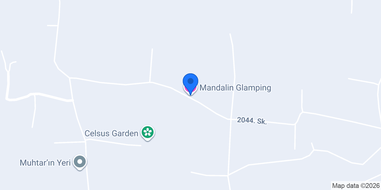 Mandalin Glamping konumu