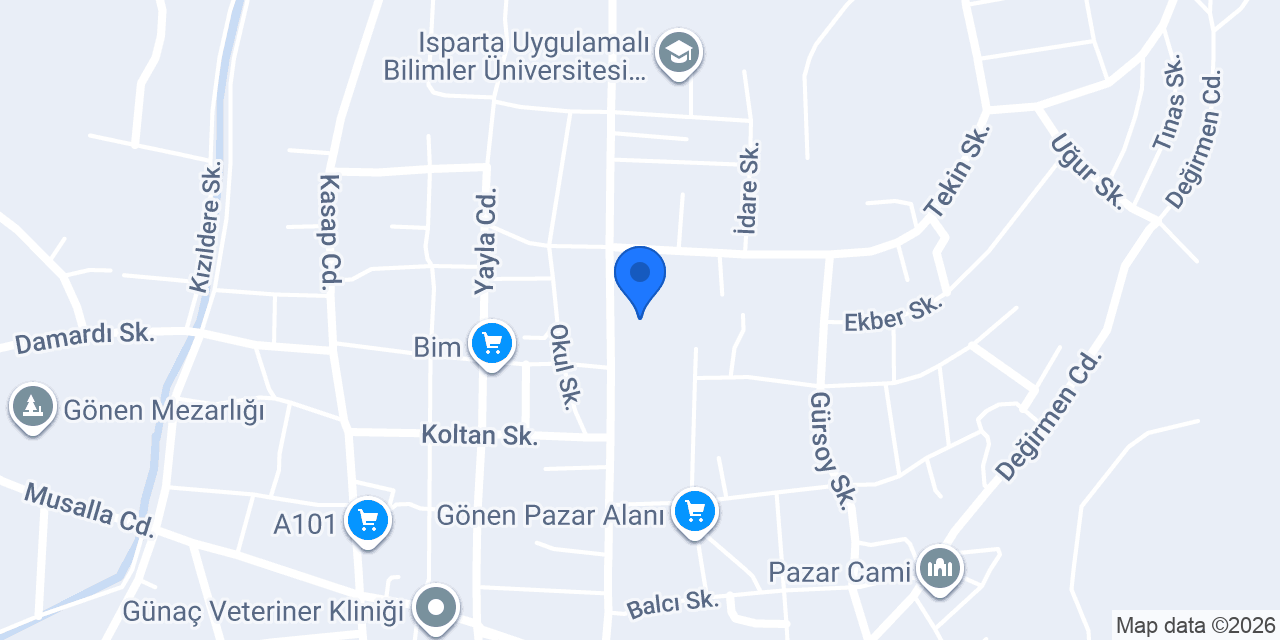 Süleyman Demirel İlkokulu konumu