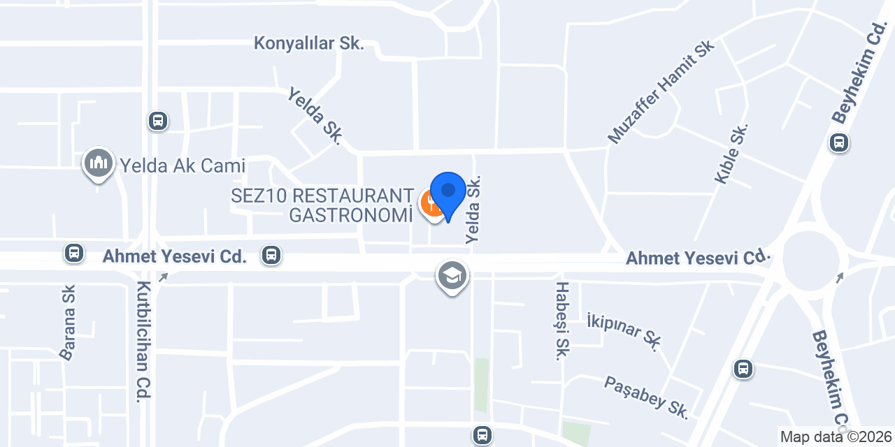 SEZ10 RESTAURANT GASTRONOMİ konumu
