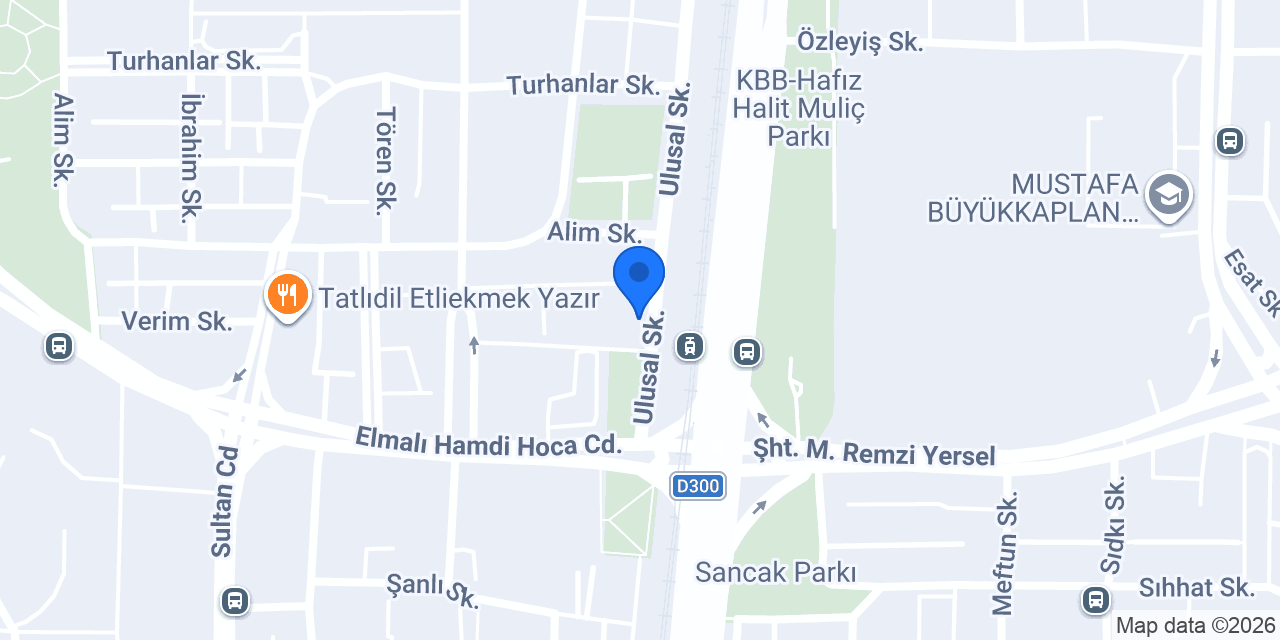 American LIFE Konya Yazır Şubesi konumu