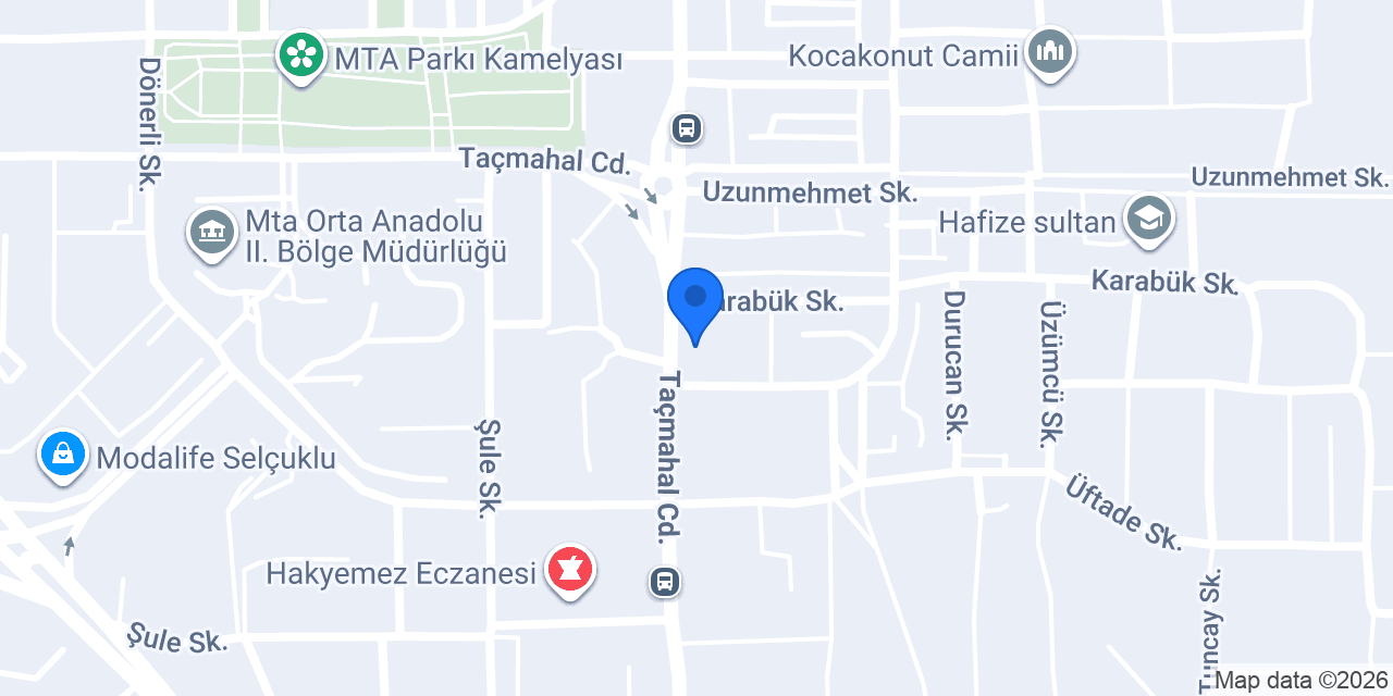 Kuaförüm Özkan konumu