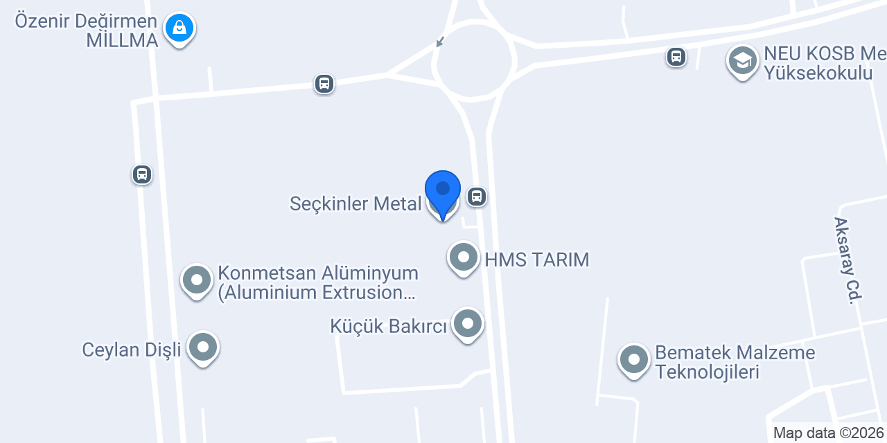 Seçkinler Metal konumu