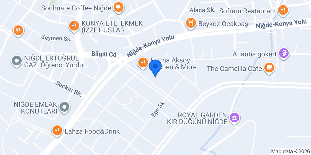 SONAX NİĞDE konumu