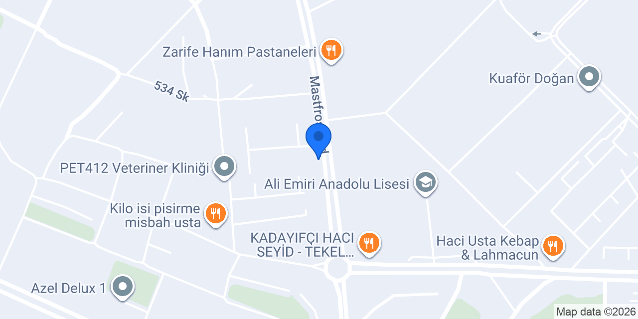 Sayar et çiftliği konumu