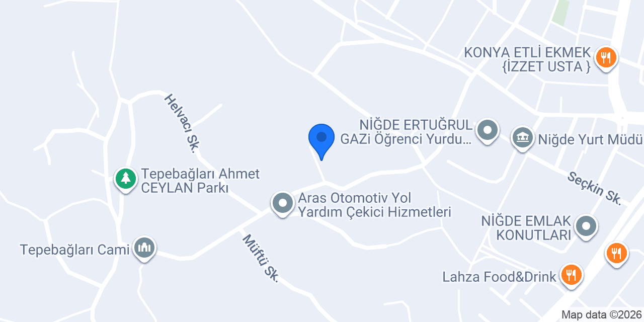 NİĞDE MS DENİZ YAPI MÜŞAVİRLİK konumu