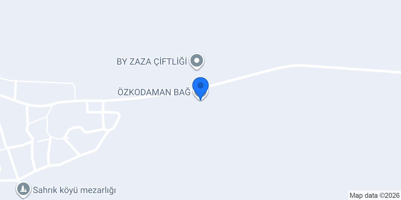 ÖZKODAMAN BAĞ konumu