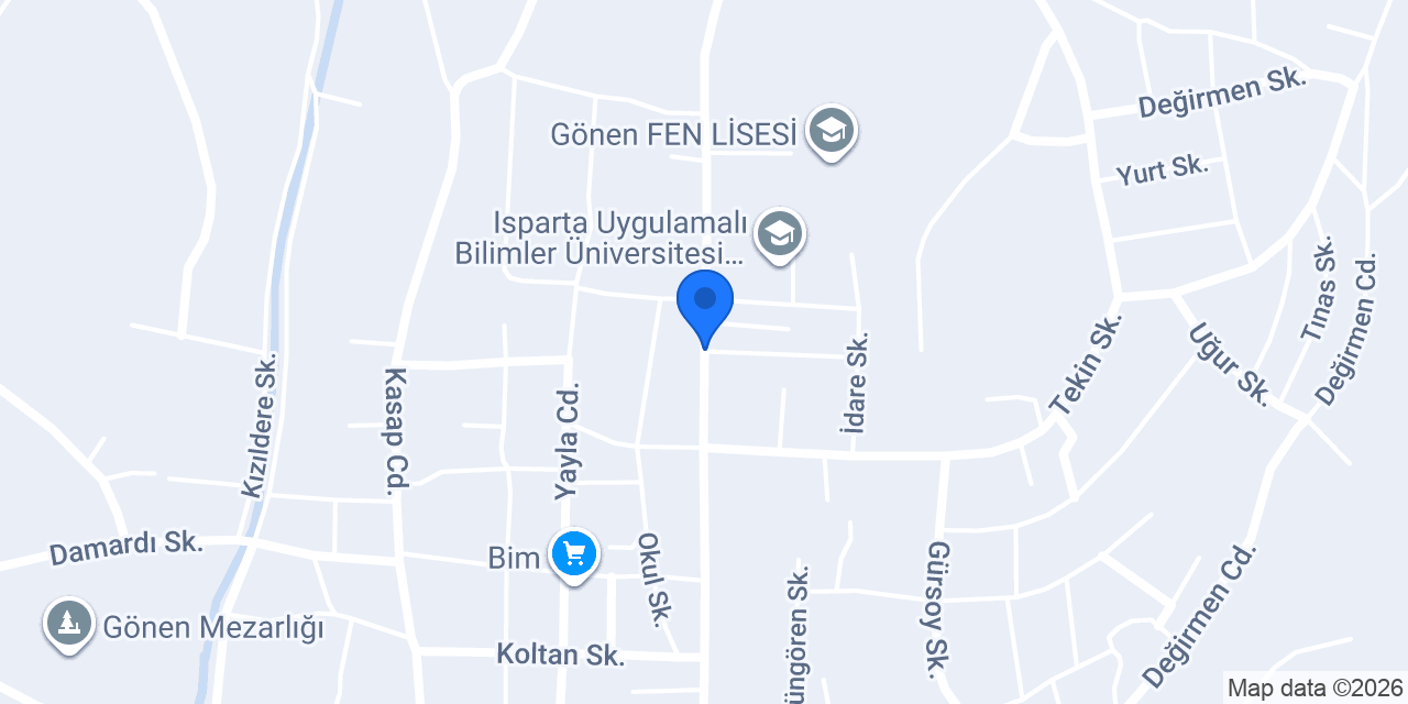 Halk Kütüphanesi konumu