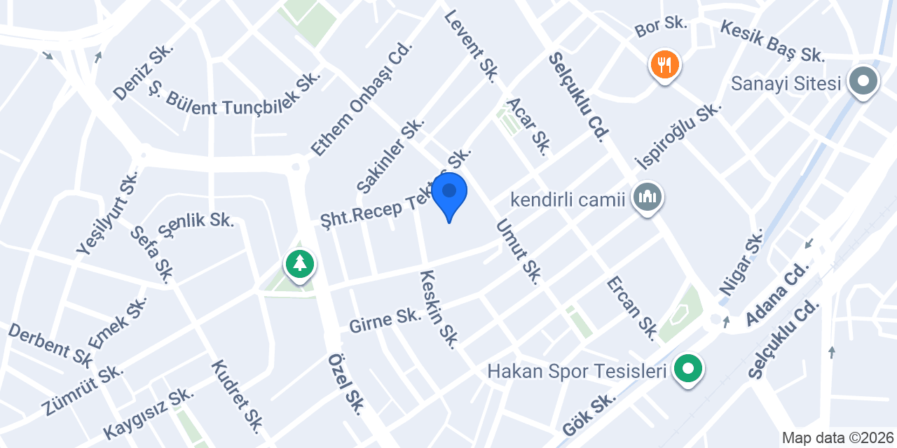 Selçuk İlkokulu konumu