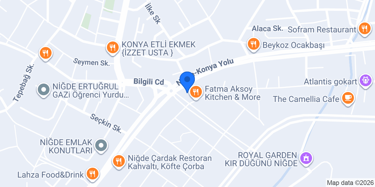 KONFOR YATAK konumu
