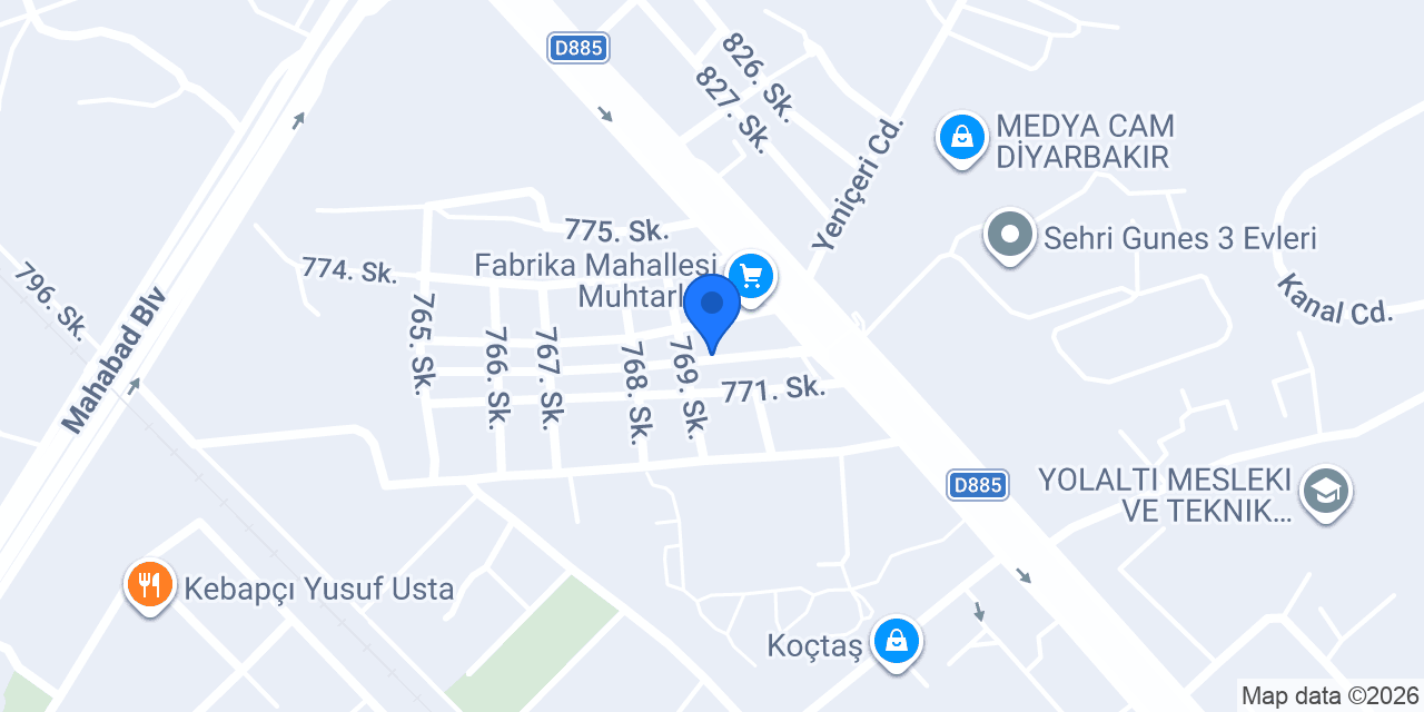 Başkent Motors konumu