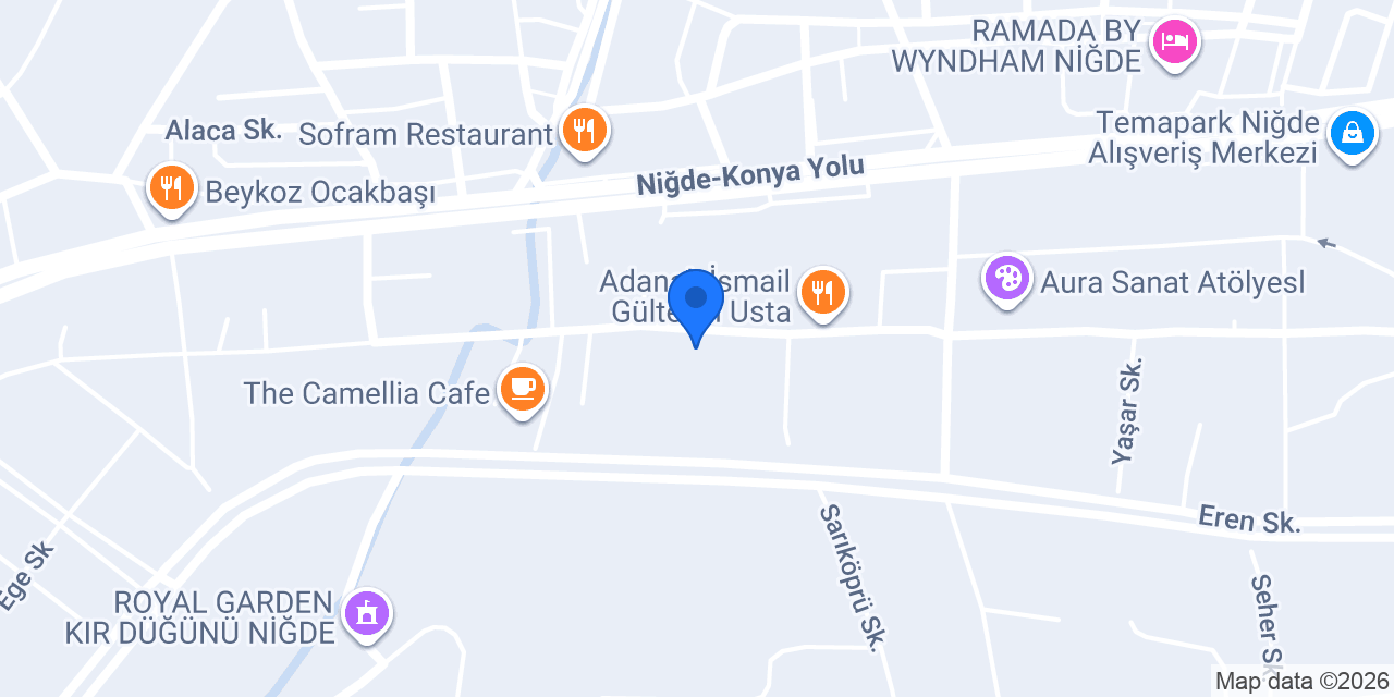 Ekleristan Niğde konumu