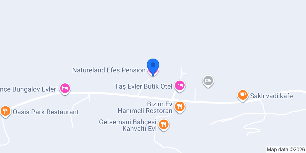 Natureland Efes Pension konumu