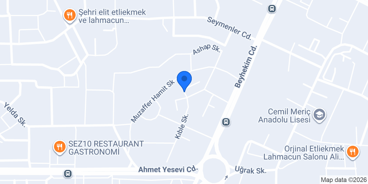 Çamlıca Minika Anaokulu konumu