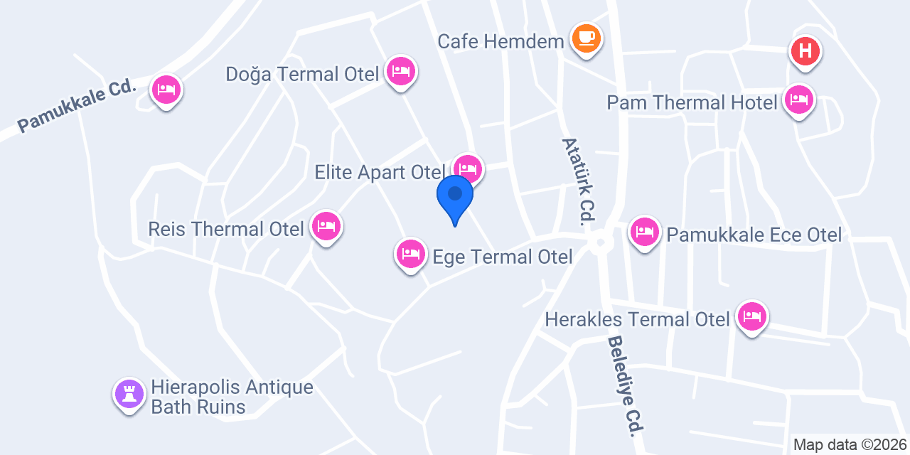 Çelik Thermal & Spa konumu