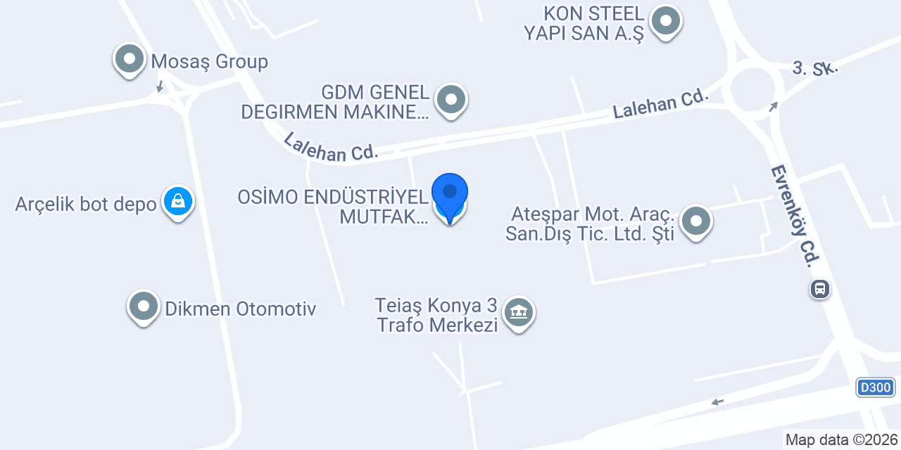 ALİ ÖZEN MAKİNA konumu