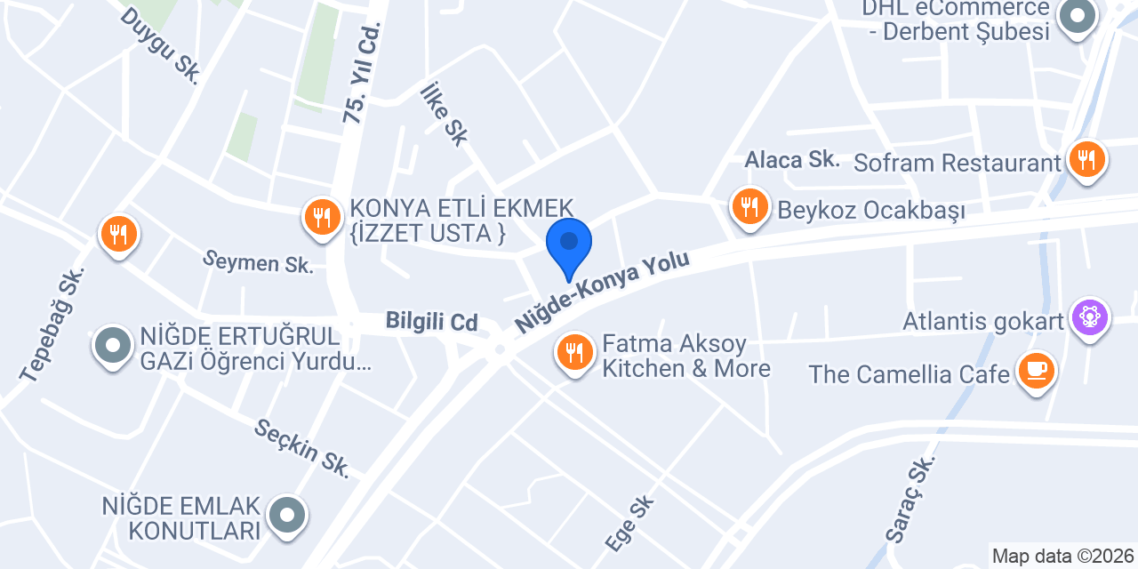 Kornet Dondurma & Waffle konumu
