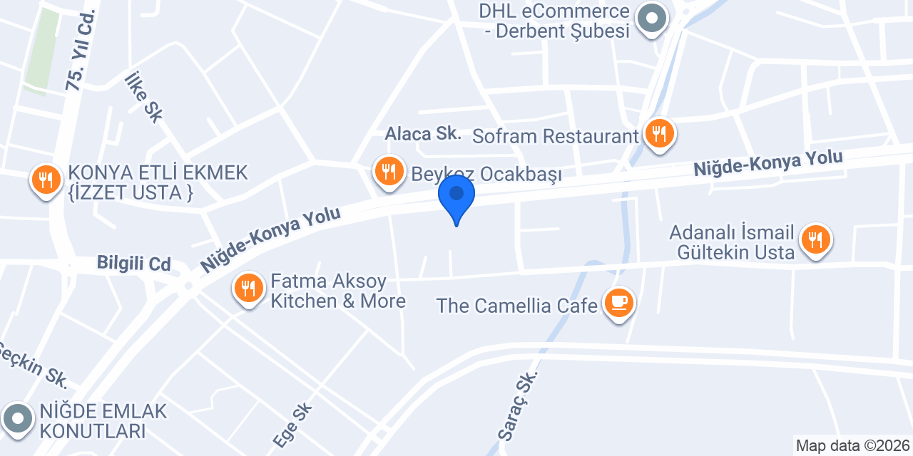 Lara Coffee Lounge konumu