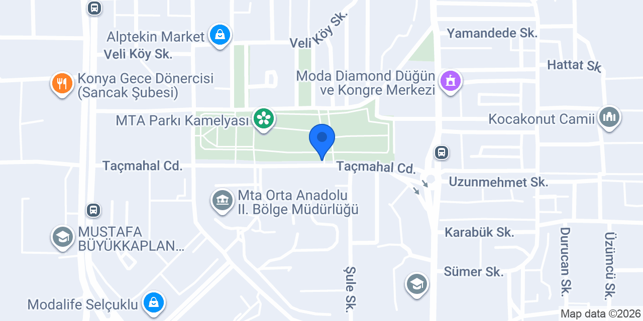 Vodafone Cep Merkezi konumu
