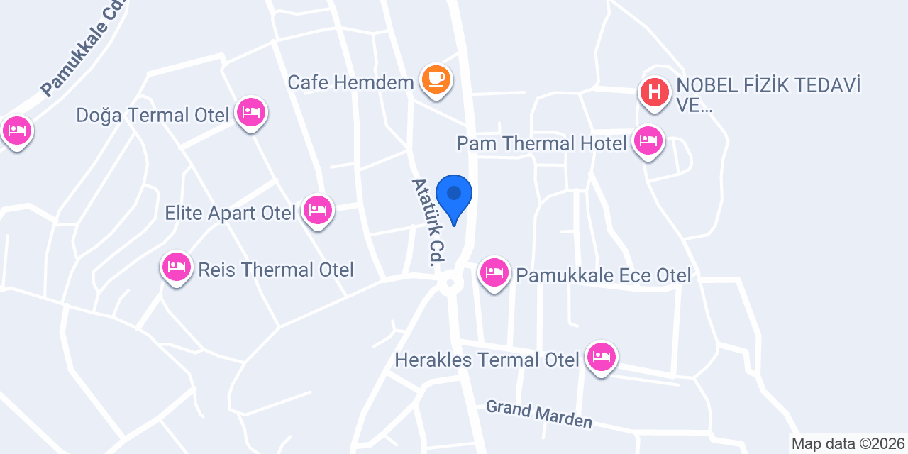 Haciely Thermal konumu