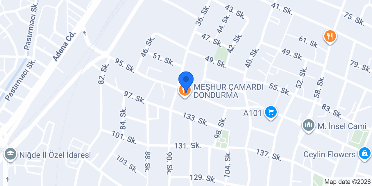Komagene Etsiz Çiğ Köfte konumu