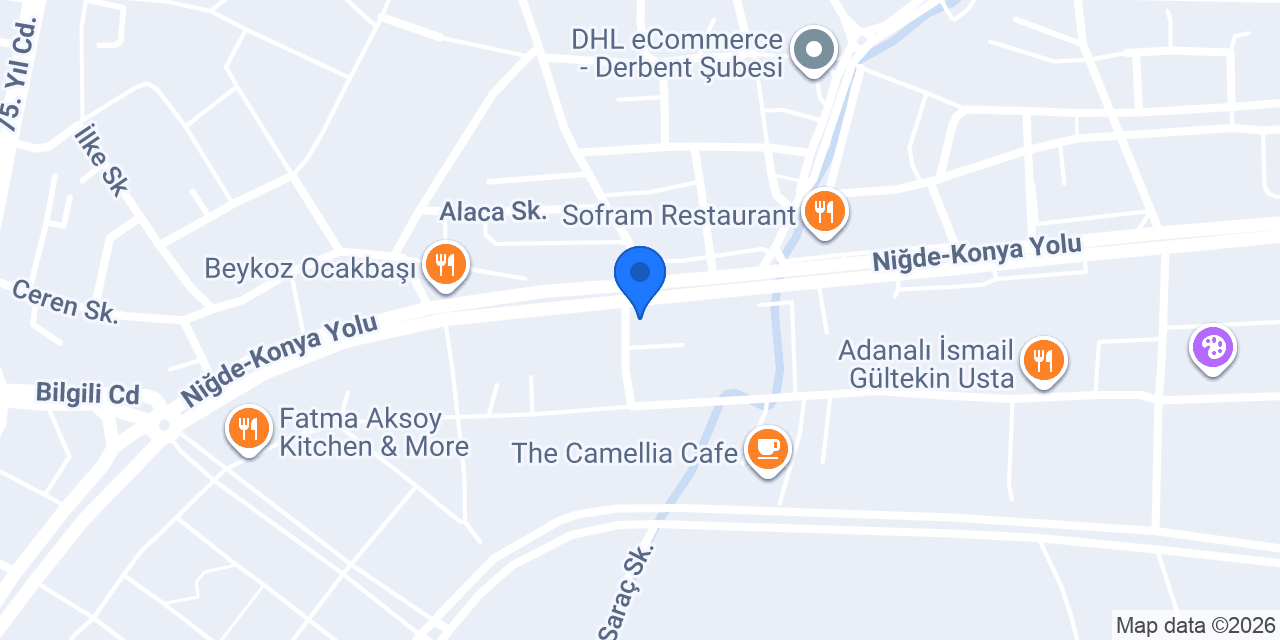 Loba Coffee & Bakery Niğde Bor Caddesi konumu