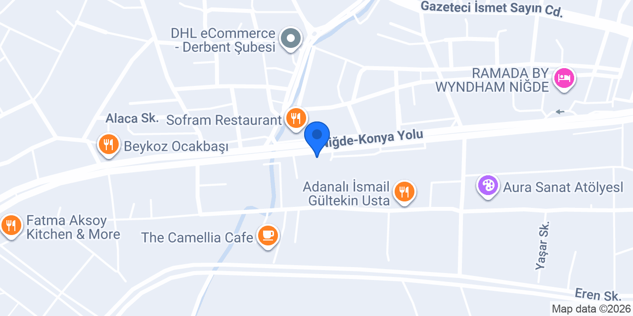 Beko Rüya Mobilya konumu