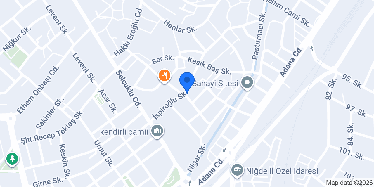 Bkm Mobilya konumu