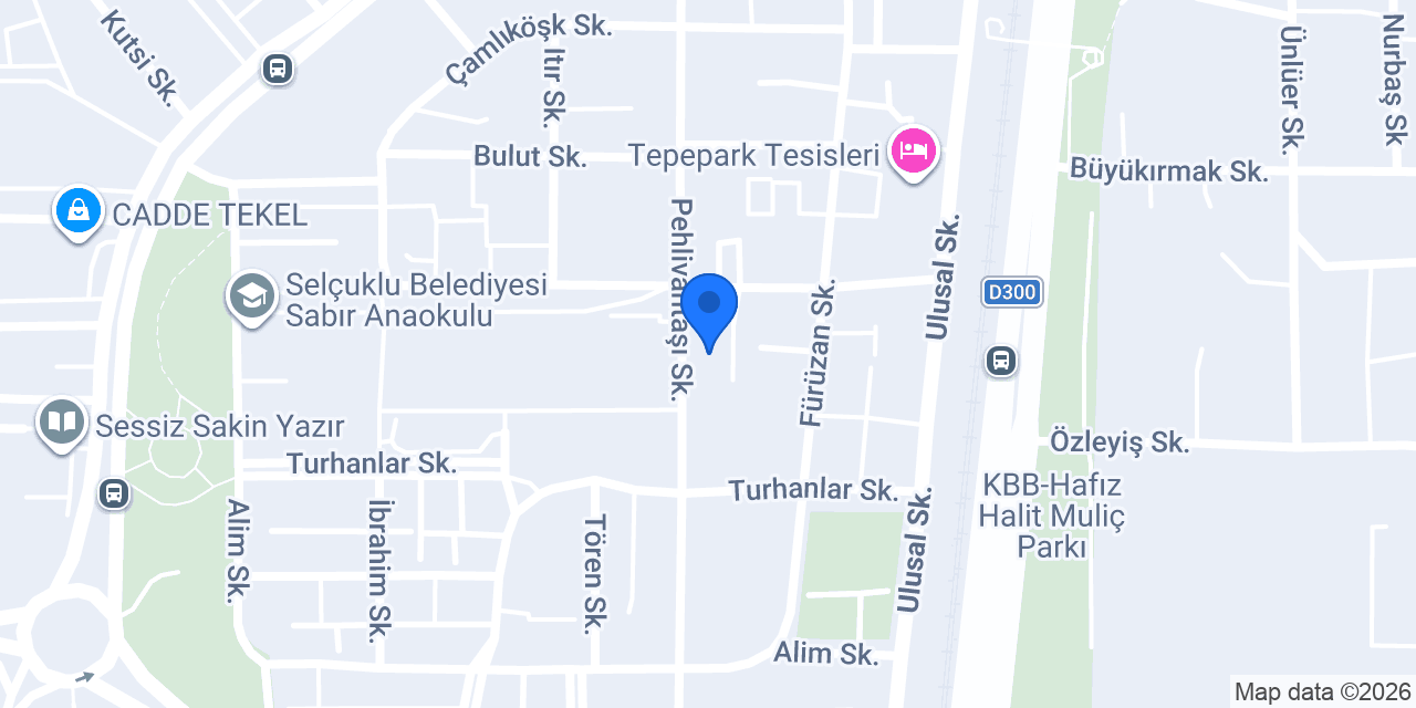 Ilgın Emlak konumu
