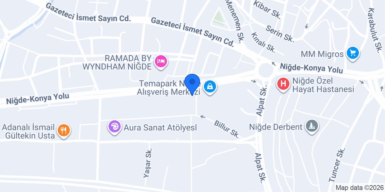 Almila | Niğde konumu