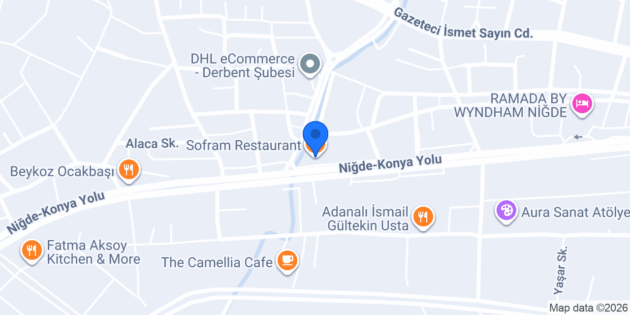Sofram Restaurant konumu