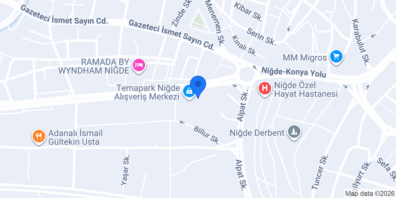 AntaQi Döner & Burger konumu