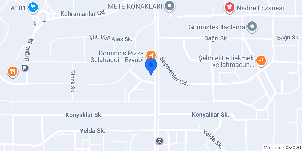 Bizim Yöresel Ürünler konumu