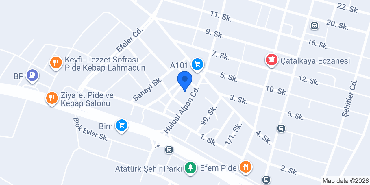 Kılıç Oto Elektrik konumu