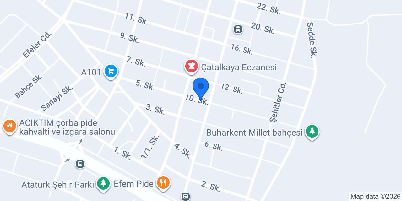 Aygaz Tüp Bayisi konumu