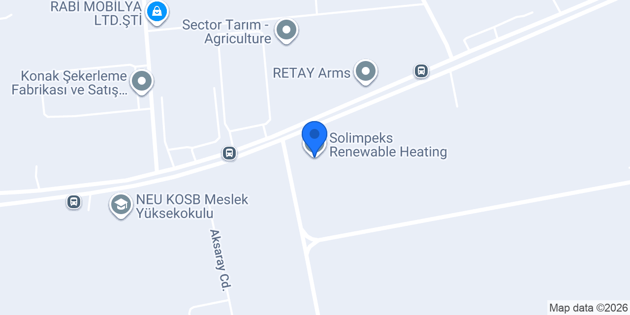 Solimpeks Renewable Heating konumu